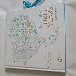 Baby Memory "My First 3 Years" Baby Boy Coloring Book